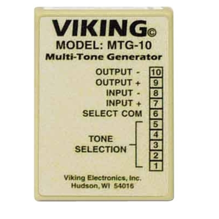 VIKING ELECTRONICS MTG-10 MULTI-TONE GENERATOR, 10 DIFFERENT TONES, W/POWER SUPPLY 250500